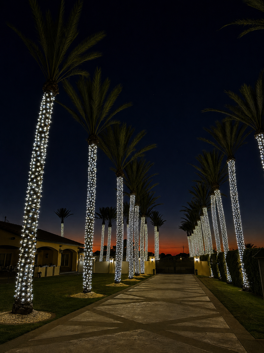 Cool White tree wrap